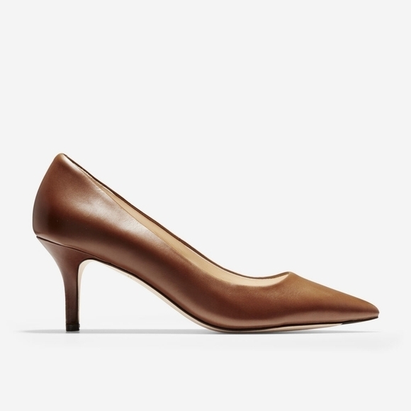 Cole Haan Vesta Pump 65MM In Woodbury Leather - Picture 6 of 12